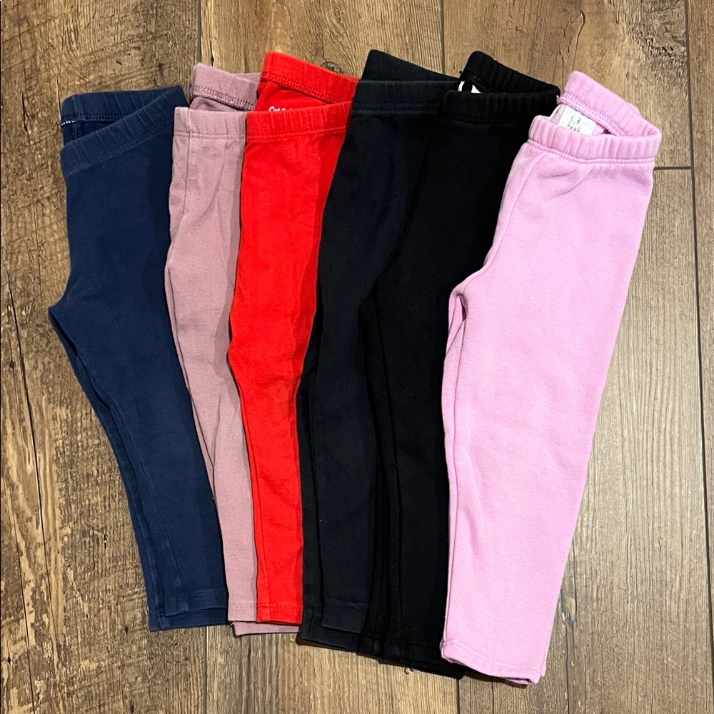 Baby Girl Leggings Bundle, 18 months